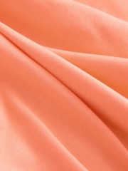 Fluro Orange 100% Cotton T-Shirt Dress - Image 2 of 3