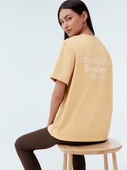 Beurre jaune - T-shirt Manche courte Col ras du cou lourd - Image 1 of 8