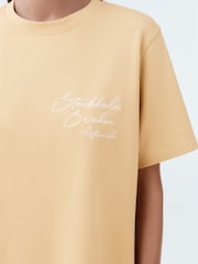 Beurre jaune - T-shirt Manche courte Col ras du cou lourd - Image 5 of 8