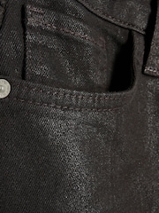River Island Black Slim High Rise Straight Ankle Grazer Jeans - Image 5 of 5