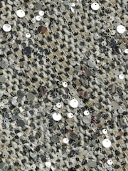 River Island Glitzernder Bleistiftrock aus Boucle - Bild 4 von 4