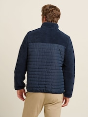 Brakeburn Blue Borg Zip Up Fleece - Image 4 of 5
