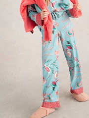 White Stuff Blue Print Nina Pyjamas Bottoms - Image 1 of 6