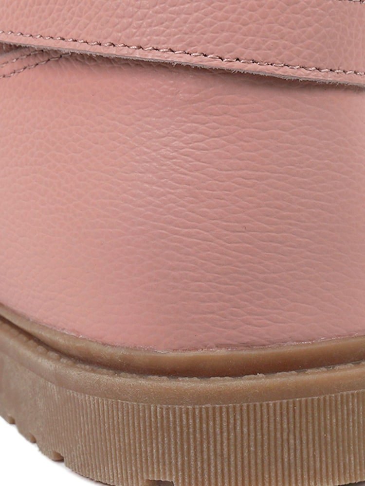 Toezone Lumi Faux Fur Zip Heart Buckle Boots - Image 6 of 6