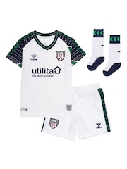 Fanatics Sunderland Away Infant/Baby White Kit 2024-25 Jobe 7 Printing - Image 1 of 3
