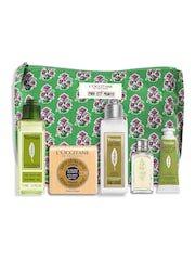 L'OCCITANE Verbena Discovery Collection x Pink City Prints Gift Set (Worth Over £34) - Image 1 of 3