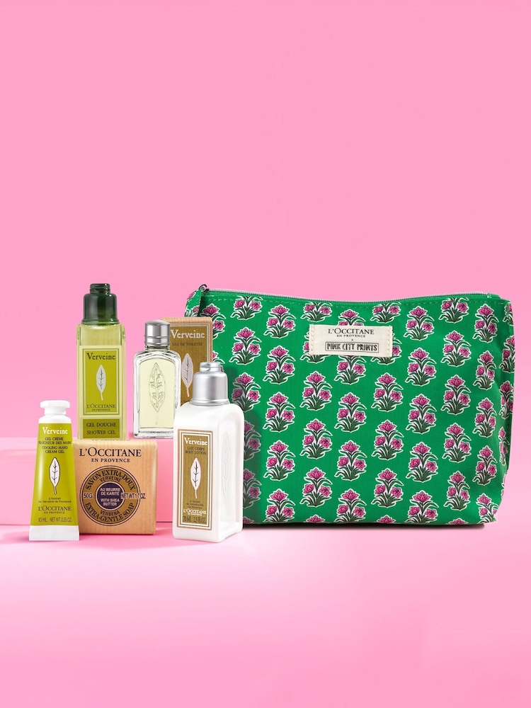 L'OCCITANE Verbena Discovery Collection x Pink City Prints Gift Set (Worth Over £34) - Image 2 of 3