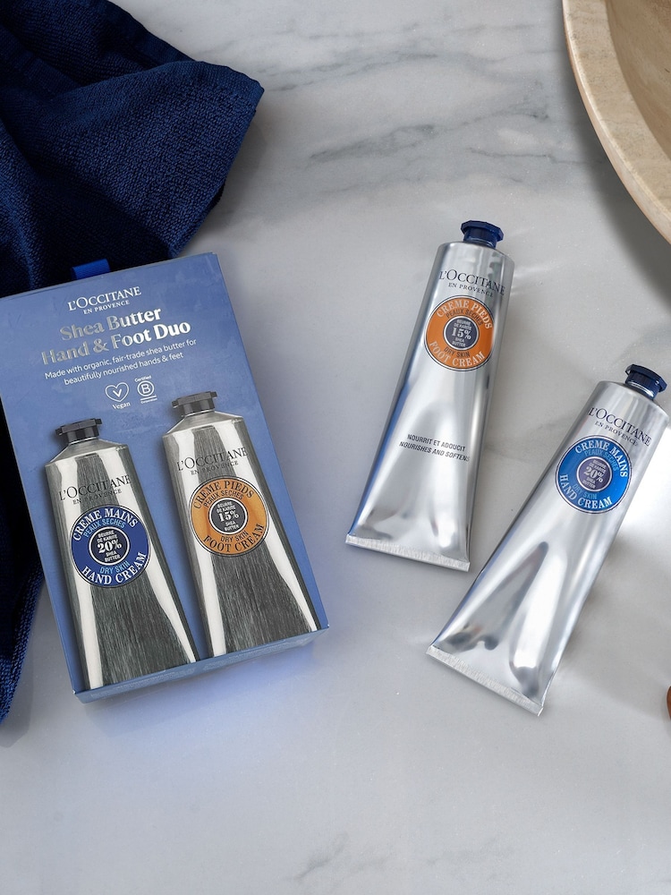 L'Occitane Blue Shea Butter Hand and Foot Duo (Worth £45) - Image 2 of 2