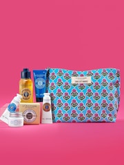 L'Occitane Blue Shea Discovery Collection x Pink City Print Bath and Body Gift Set (Worth £29) - Image 2 of 3