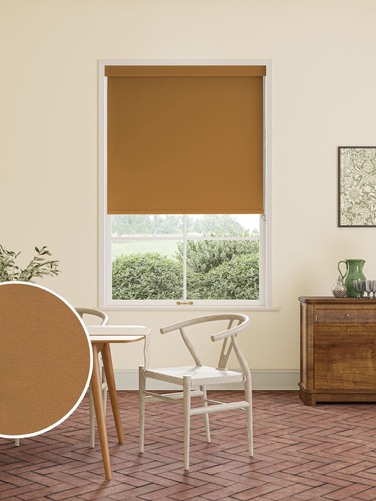 William Morris At Home Madder Orange Waltham Made to Measure Roller Blind - Image 1 of 7