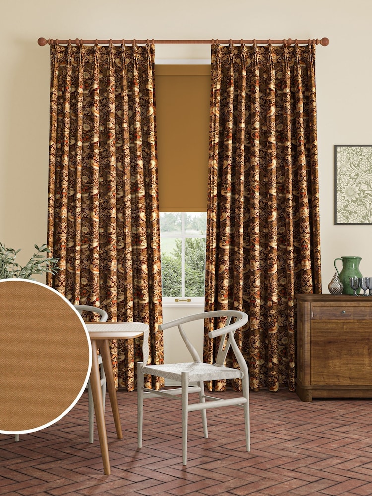 William Morris At Home Madder Orange Waltham Made to Measure Roller Blind - Image 2 of 7