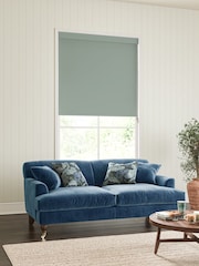 William Morris At Home Lichen Blue Waltham Made to Measure Roller Blind - Image 3 of 7
