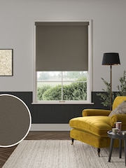 William Morris At Home Mole Grey Waltham Made to Measure Roller Blind - Image 1 of 7