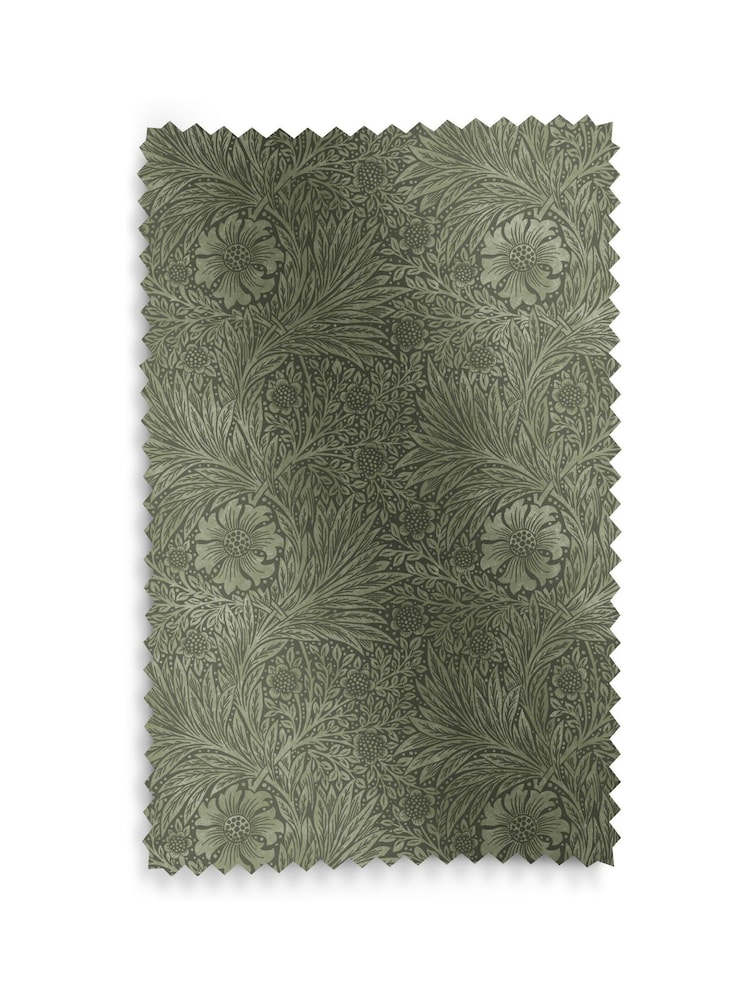 William Morris At Home Sage Green Marigold Made to Measure Roller Blind - Image 6 of 6