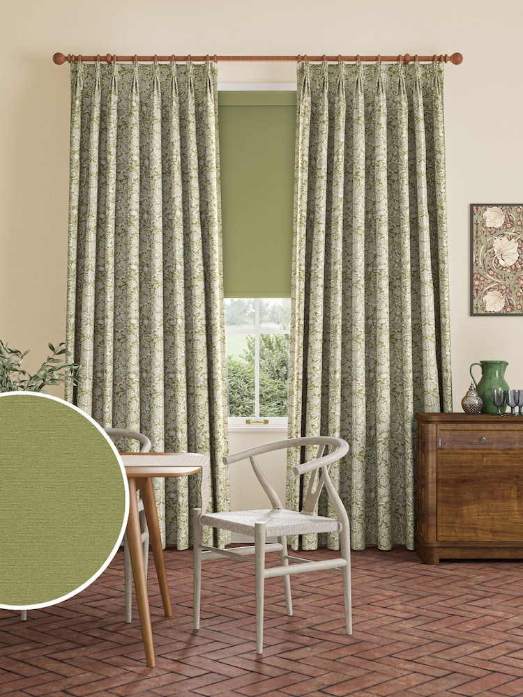William Morris At Home Artichoke Green Waltham Made to Measure Roller Blind - Image 2 of 7