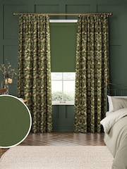 William Morris At Home Forest Green Waltham Made to Measure Roller Blind - Image 2 of 7