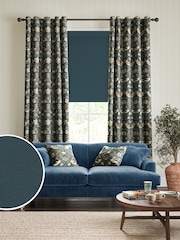 William Morris At Home Ink Blue Waltham Made to Measure Roller Blind - Image 2 of 7