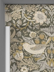 William Morris At Home Flint Green Strawberry Thief Made to Measure Roller Blind - Image 3 of 6