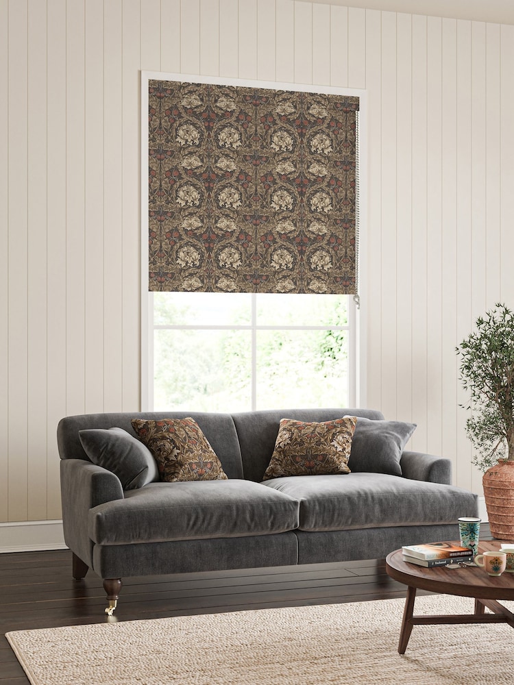 William Morris At Home Natural Walnut African Marigold Made to Measure Roller Blind - Image 2 of 6