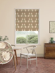William Morris At Home Brick Orange Pimpernel Made to Measure Roller Blind - Image 1 of 6