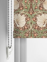 William Morris At Home Brick Orange Pimpernel Made to Measure Roller Blind - Image 5 of 6