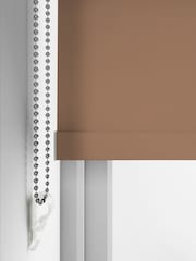 William Morris At Home Acorn Brown Waltham Made to Measure Roller Blind - Image 6 of 7