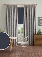William Morris At Home Indigo Blue Waltham Made to Measure Roller Blind - Image 2 of 7