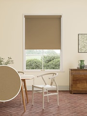 William Morris At Home Clay Natural Waltham Made to Measure Roller Blind - Image 1 of 7