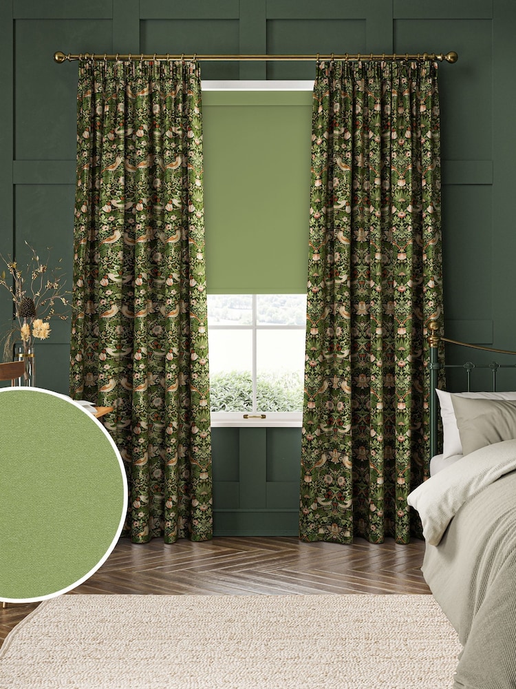 William Morris At Home Nettle Green Waltham Made to Measure Roller Blind - Image 2 of 7