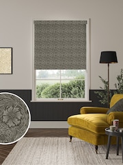 William Morris At Home Iron Grey Marigold Made to Measure Roller Blind - Image 1 of 6