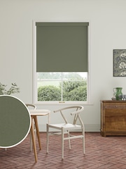 William Morris At Home Moss Green Waltham Made to Measure Roller Blind - Image 1 of 7