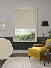 William Morris At Home Jute Natural Waltham Made to Measure Roller Blind - Image 1 of 7