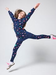 Vestido tipo suéter con estampado de leopardo para la nieve infantil de SCAMP & DUDE - Imagen 1 de 3
