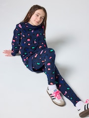 Vestido tipo suéter con estampado de leopardo para la nieve infantil de SCAMP & DUDE - Imagen 2 de 3