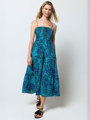 SCAMP & DUDE Cheetah Bandeau Midi Dress - 5의 이미지 1