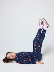 SCAMP & DUDE Snow Leopard Kids Leggings - Image 1 of 2