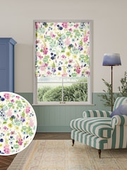 Bluebellgray Pink Purple Foxglove Made To Measure Roman Blinds - Image 1 of 7