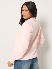 PixieGirl Petite Pink Cotton Snoopy Embroidered Sweatshirt - Image 3 of 6