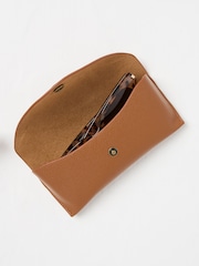 FatFace Tan Brown Sunglasses Case - Image 2 of 2