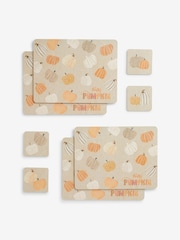 Set of 4 Pumpkin Placemats and Coasters - Slika 1 iz 1