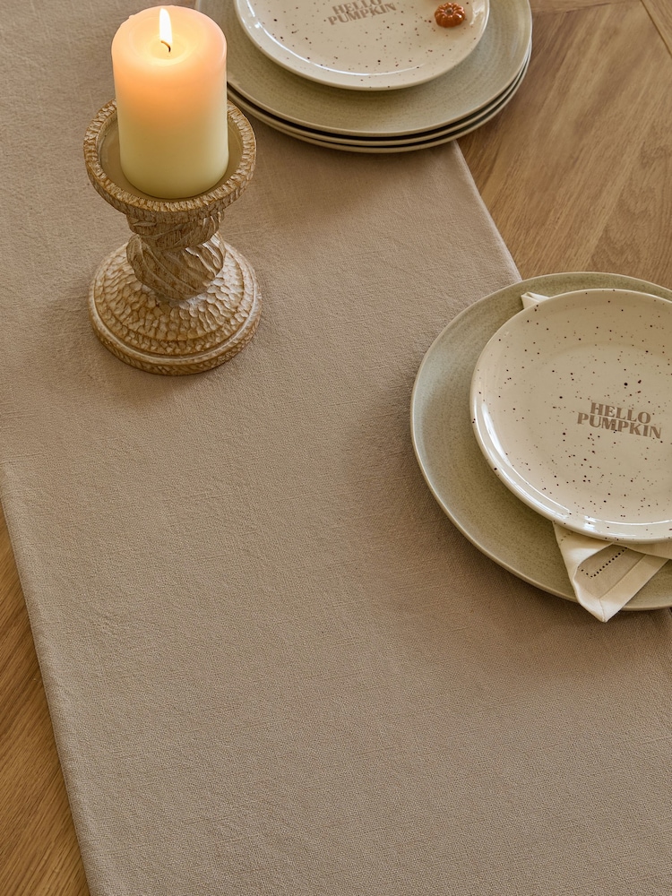 Pumpkin Textured Kitchen Table Runner - Bild 2 von 3 Pumpkin Textured Kitchen Table Runner - Bild 2 von 3