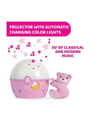 Chicco Pink First Dreams Next2Stars Night Light Projector - Image 2 of 5