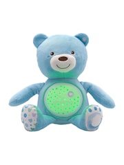 Chicco Blue First Dreams Baby Bear Plush and Night Light Projector - Image 1 of 8