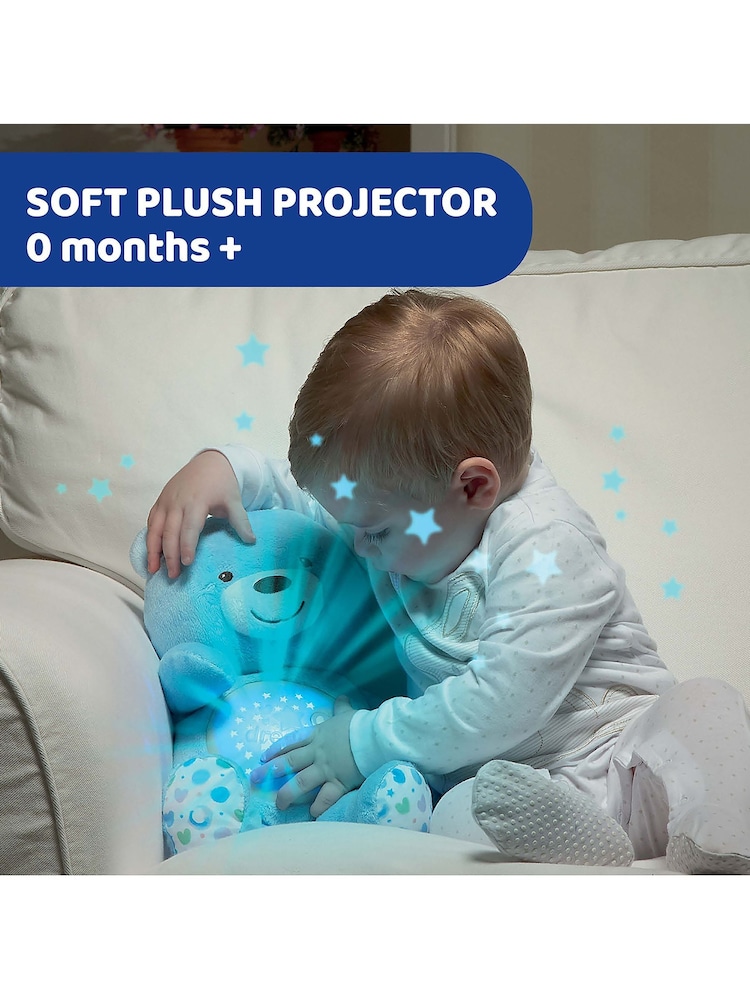 Chicco Blue First Dreams Baby Bear Plush and Night Light Projector - Image 2 of 8