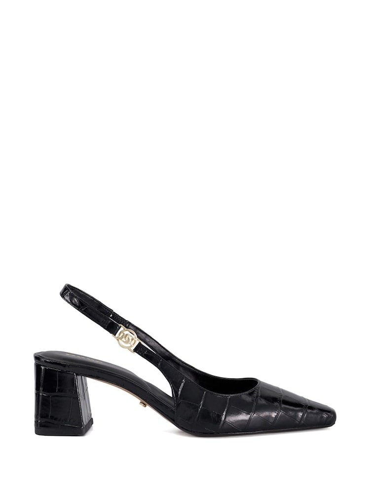 črna - Dune London Kontakt Branded Block Slingback salonarji in čevlji z visoko peto - Slika 2 iz 6 črna - Dune London Kontakt Branded Block Slingback salonarji in čevlji z visoko peto - Slika 2 iz 6