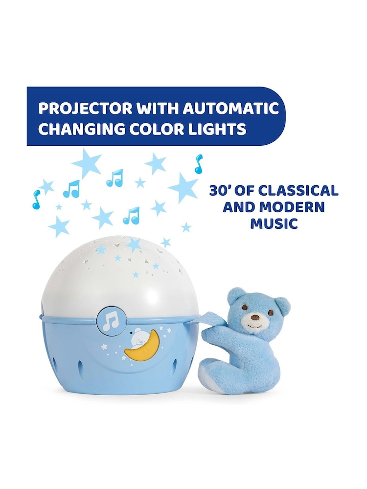 Chicco Blue First Dreams Next2Stars Night Light Projector - Image 2 of 5
