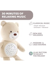Chicco Natural First Dreams Baby Bear Plush and Night Light Projector - Image 3 of 8