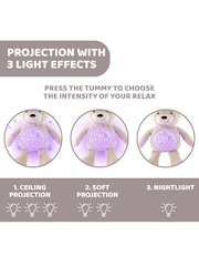 Chicco Natural First Dreams Baby Bear Plush and Night Light Projector - Image 7 of 8