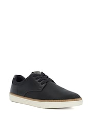 Dune London Black Standard Fit Trustees Brogue Detail Trainers - Image 3 of 5