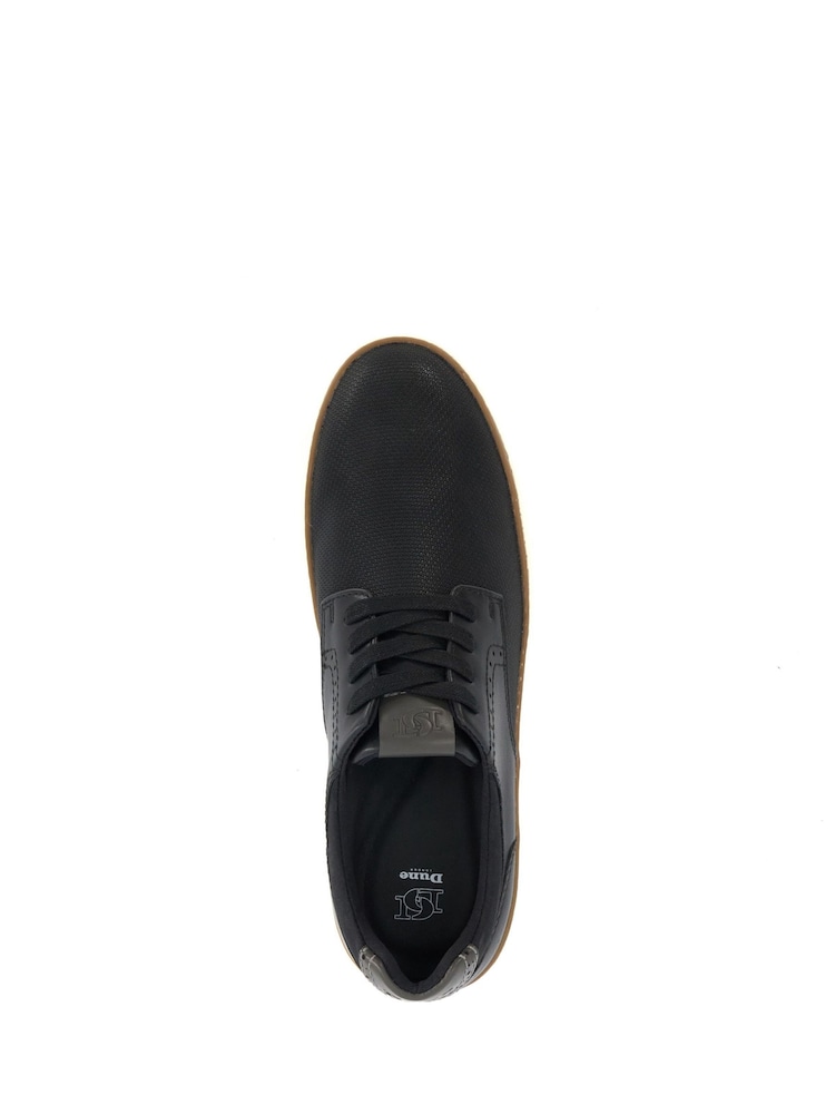 Dune London Black Standard Fit Trustees Brogue Detail Trainers - Image 5 of 5